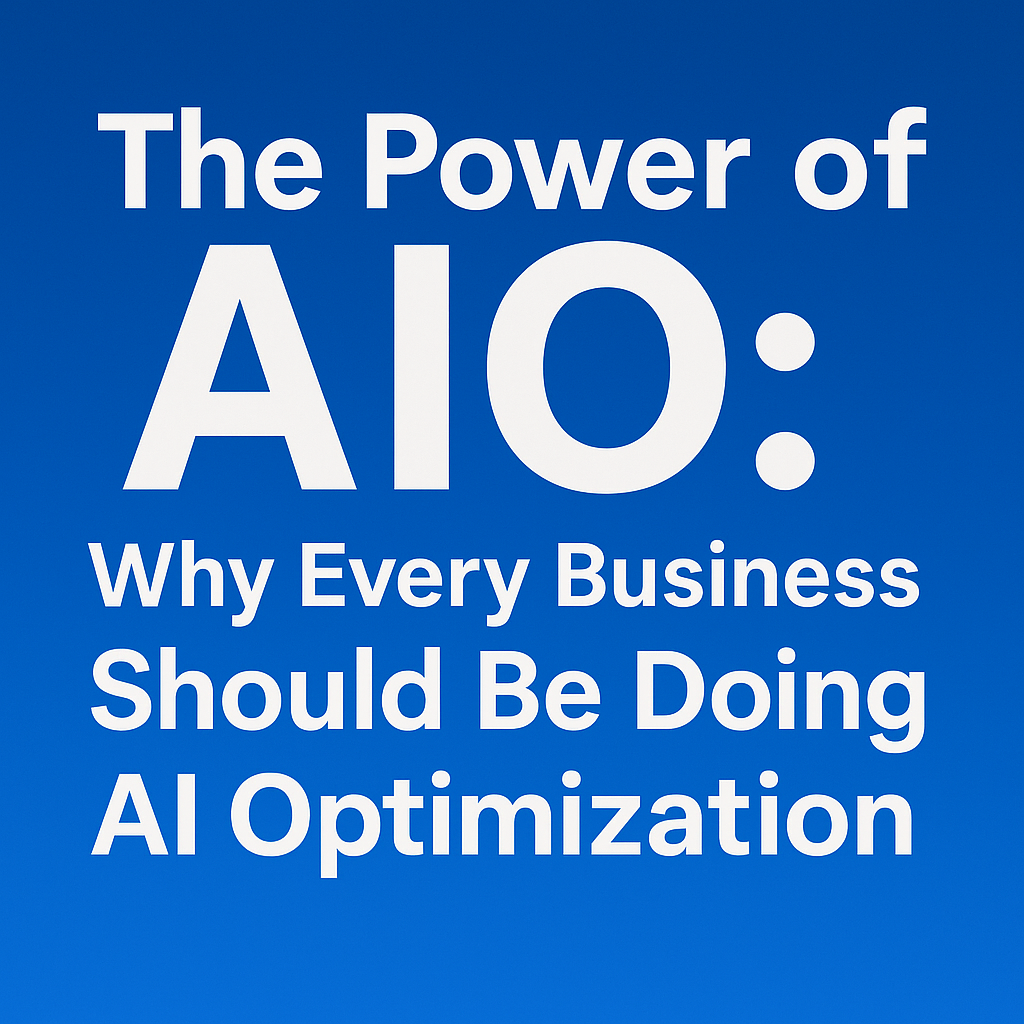 The New Digital Frontier: Why Businesses Need an AIO Agency Before They Get Left Behind